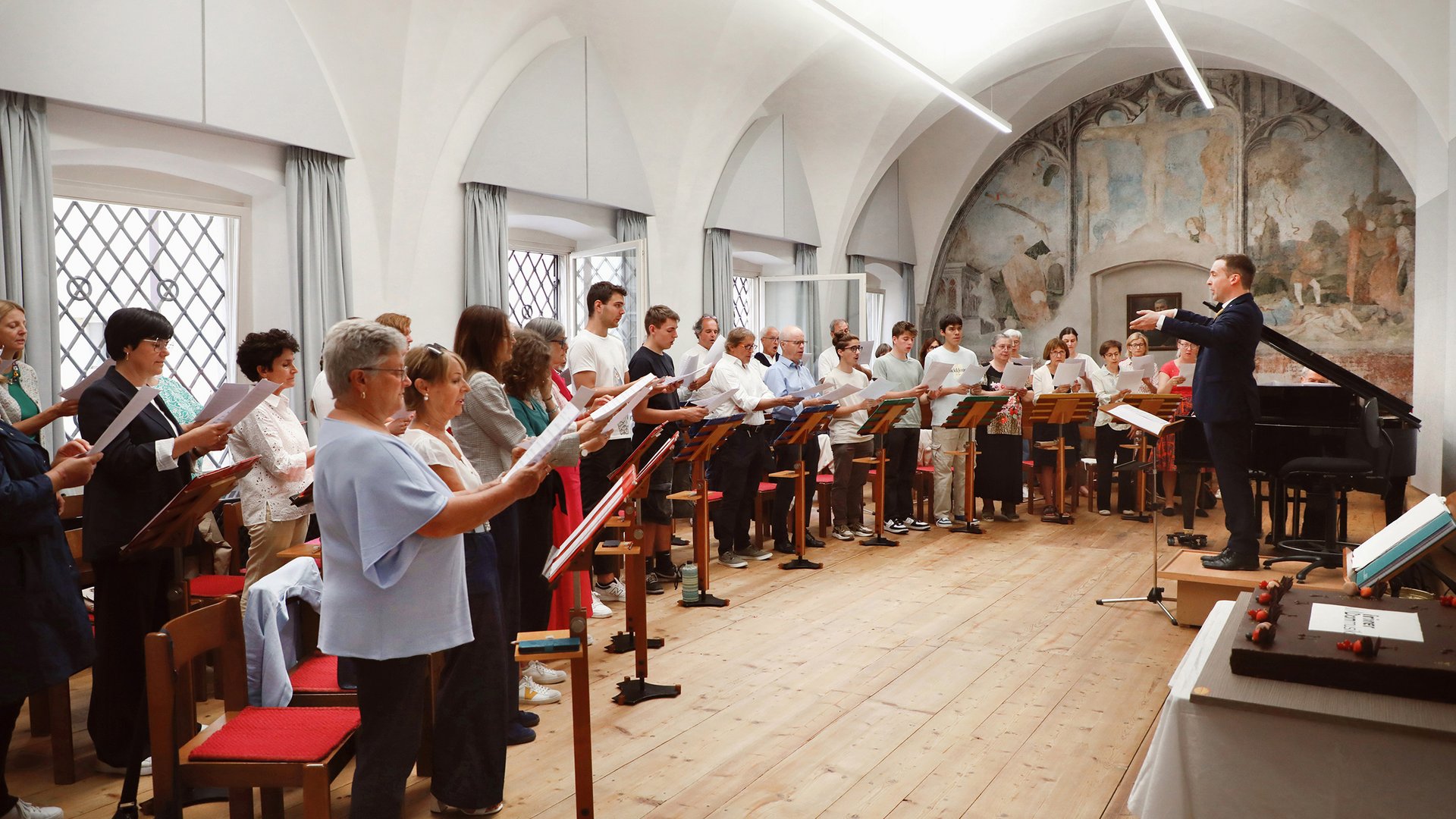 Ristrutturazione della sala capitolare Ristrutturazione della sala capitolare