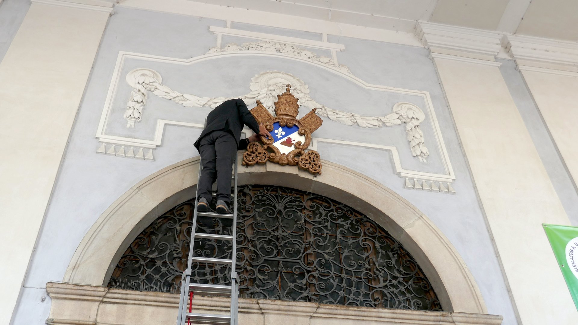 Lo stemma di Papa Leone XIV Lo stemma di Papa Leone XIV
