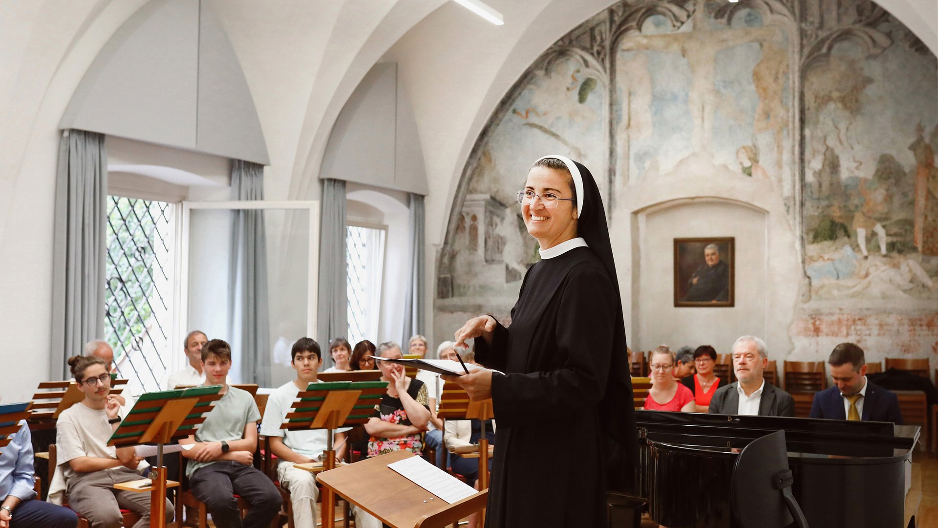 Ristrutturazione della sala capitolare Ristrutturazione della sala capitolare